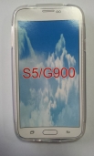 Силиконов гръб S-Line за Samsung G900F Galaxy S5 Бял